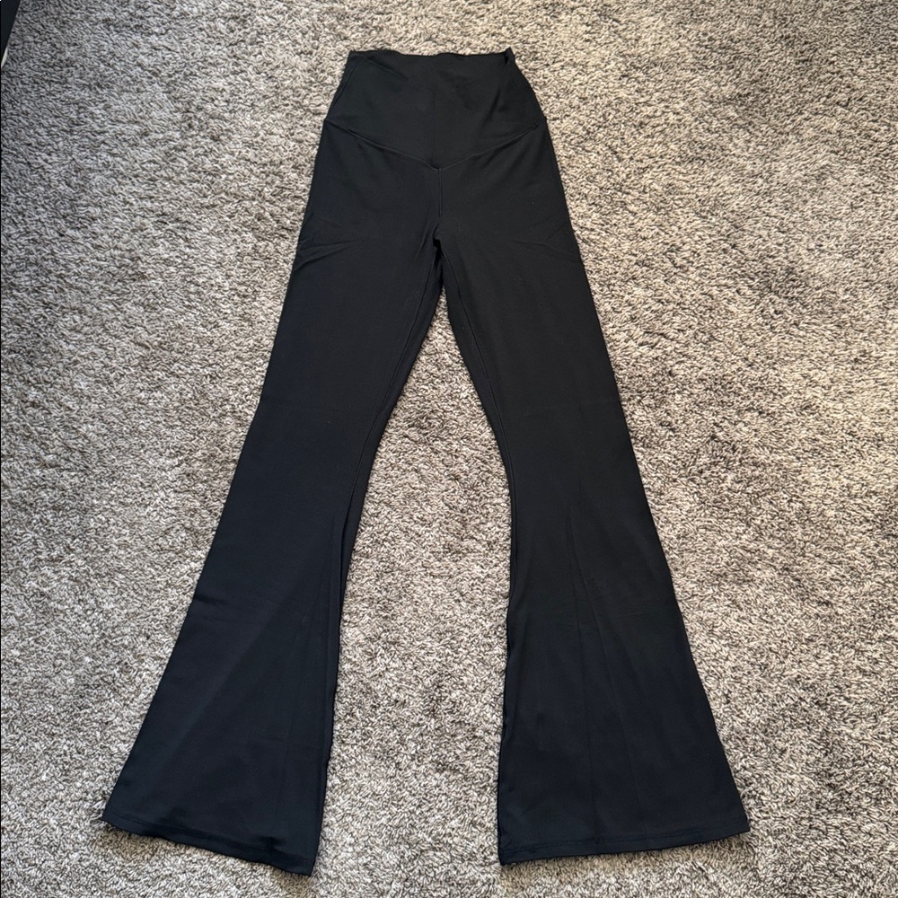 Aerie Crossover Flared Leggings